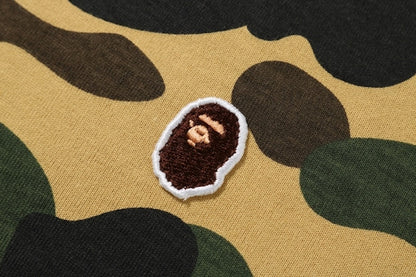 BAPE 1st Camo One Point Tee Yellow