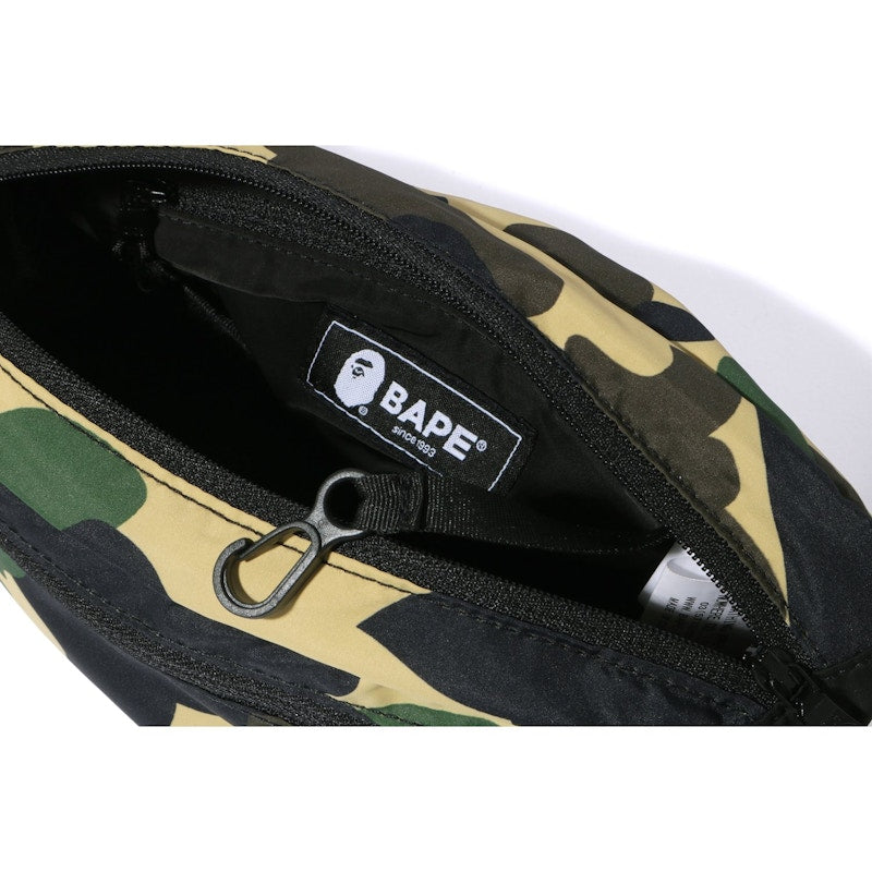 BAPE 1st Camo Packable Waist Bag Yellow