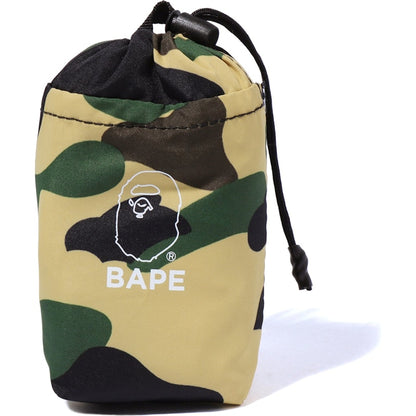 BAPE 1st Camo Packable Waist Bag Yellow