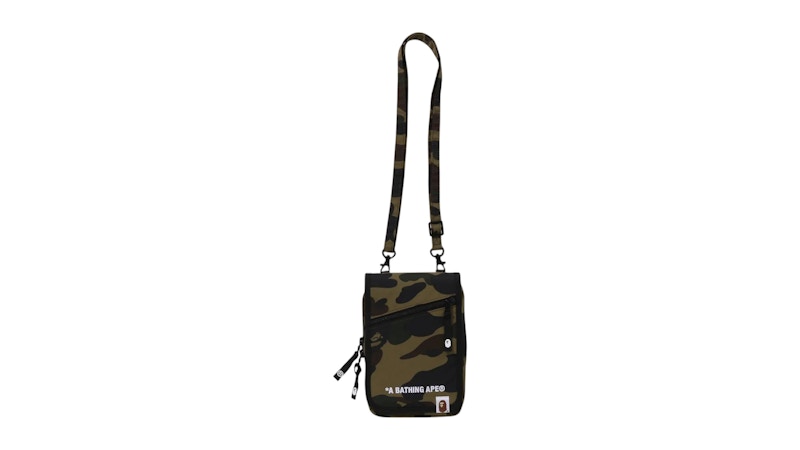 BAPE 1st Camo Phone Bag Green