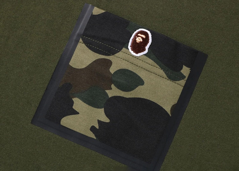 BAPE 1st Camo Pocket Tee (SS22) Olivedrab