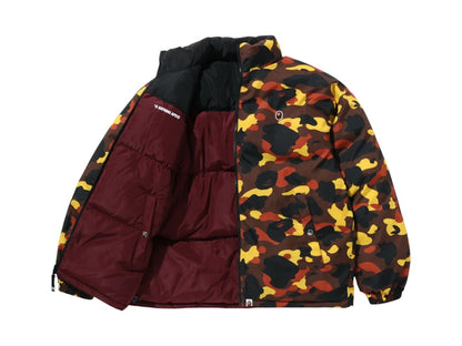 BAPE 1st Camo Reversible Down Jacket (FW25) Orange