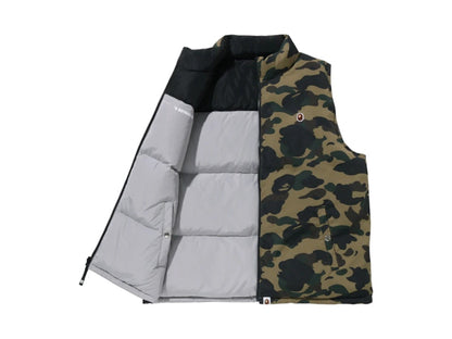 BAPE 1st Camo Reversible Down Vest (FW25) Green