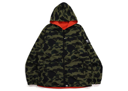 BAPE 1st Camo Reversible Hoodie Jacket Green