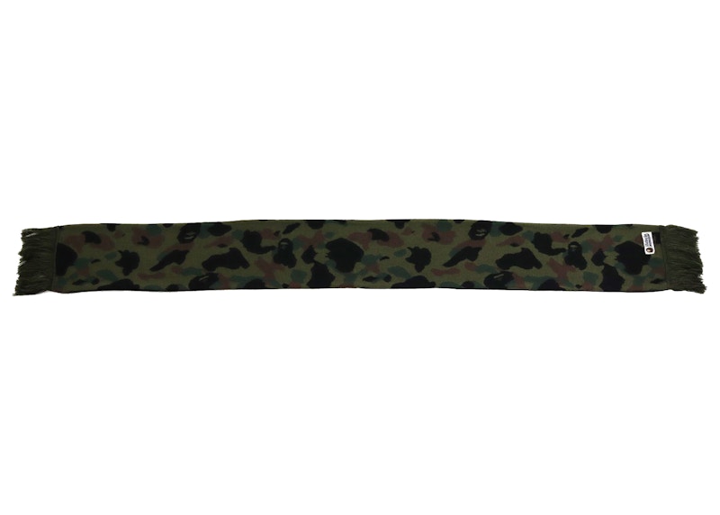 BAPE 1st Camo Scarf (FW21) Green