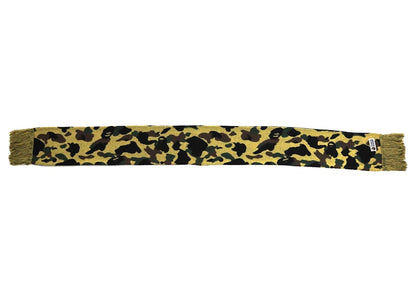 BAPE 1st Camo Scarf (FW21) Yellow