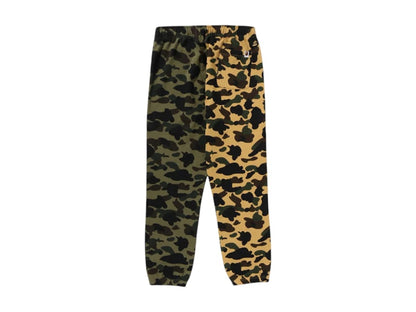 BAPE 1st Camo Separate Regular Fit Sweatpant Green