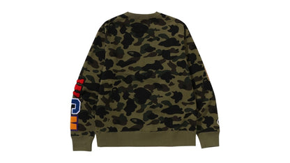 BAPE 1st Camo Shark Crewneck (SS25) Green