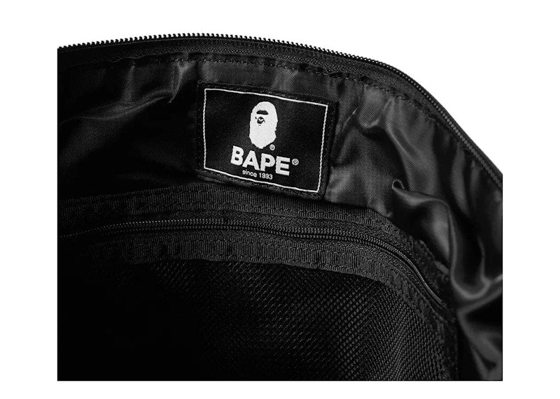 BAPE 1st Camo Shark Crossbody Bag Green