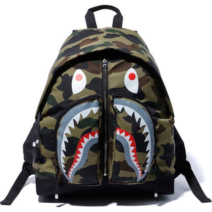 BAPE 1st Camo Shark Day Pack (FW19) Green