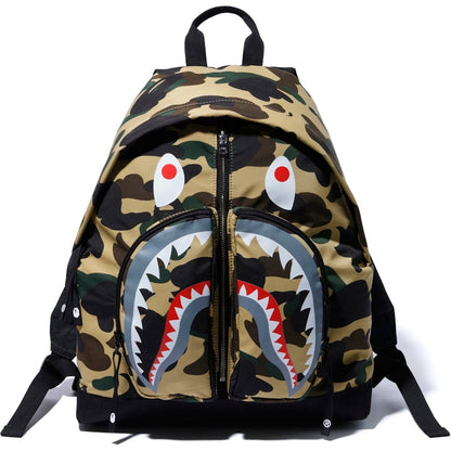 BAPE 1st Camo Shark Day Pack (FW19) Yellow