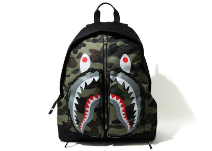 BAPE 1st Camo Shark Day Pack (SS21) Green