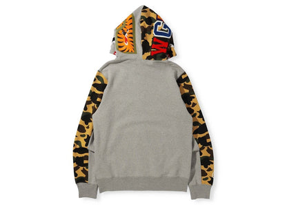 BAPE 1st Camo Shark Full Zip Hoodie (FW21) Gray