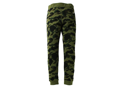 BAPE 1st Camo Shark Slim Fit Sweat Pants Green