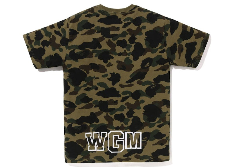 BAPE 1st Camo Shark Tee (SS23) Green