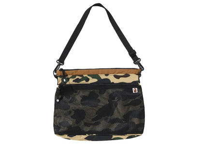 BAPE 1st Camo Shoulder Bag (SS22) Yellow