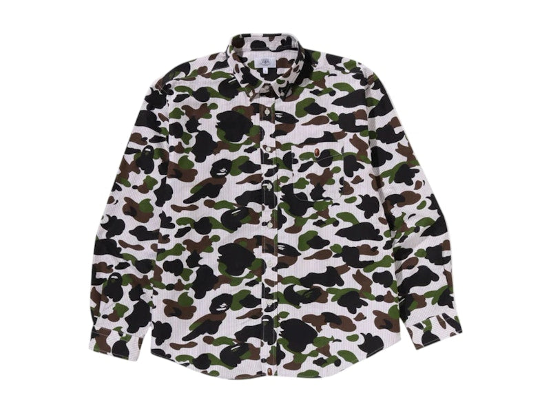 BAPE 1st Camo Stripe Relaxed Fit L/S Shirt Multicolor