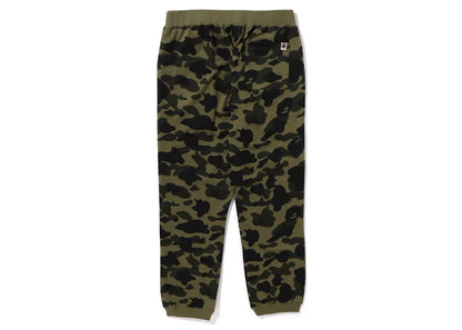 BAPE 1st Camo Sweat Pants Green