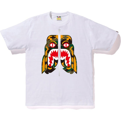 BAPE 1st Camo Tiger Tee White/Green
