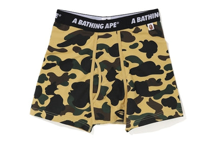BAPE 1st Camo Trunks (FW19) Yellow
