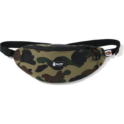 BAPE 1st Camo Waist Bag Green