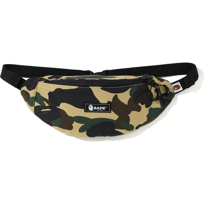BAPE 1st Camo Waist Bag Yellow