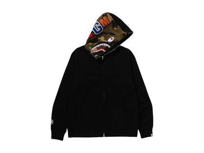 BAPE 1st Shark Full Zip Hoodie Black