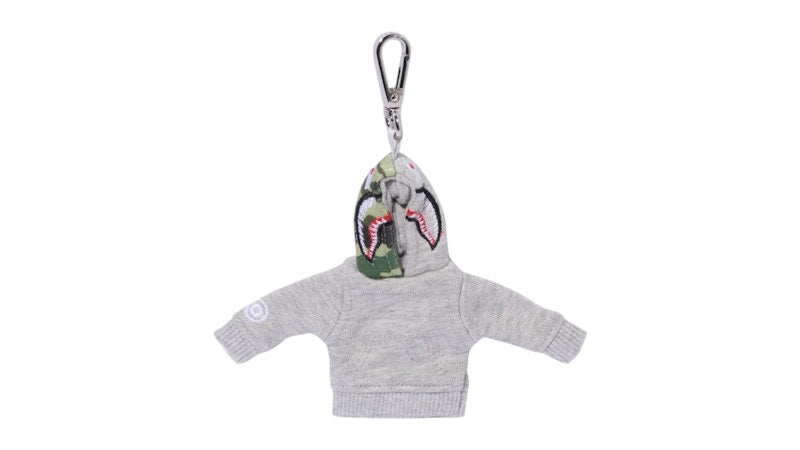 BAPE 1st Shark Keychain Gray