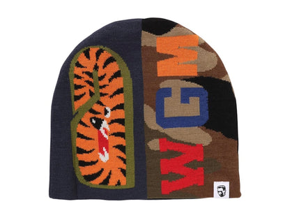 BAPE 1st Shark Knit Cap Navy