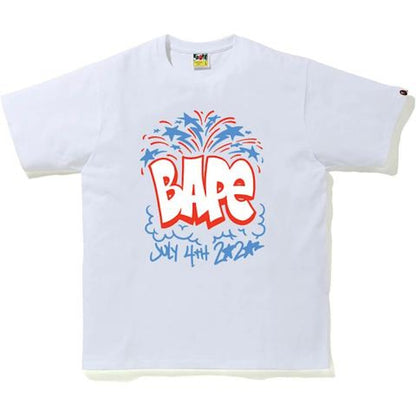 BAPE 2020 Independence Day Tee White