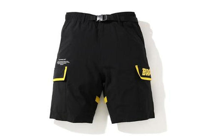 BAPE 2Layer Utility Shorts Black