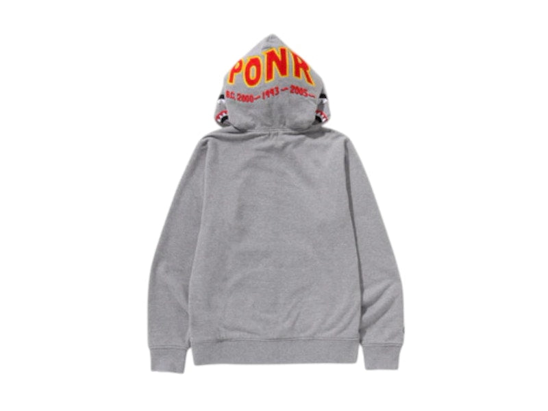 BAPE 2nd Shark Full Zip Hoodie (SS25) Gray