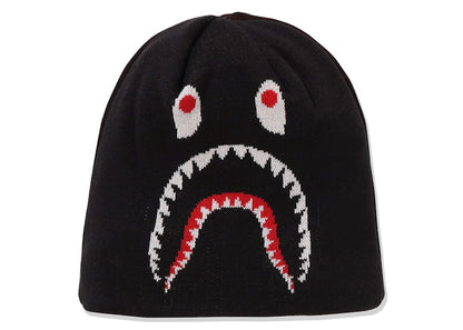 BAPE 2nd Shark Knit Cap (FW24) Black