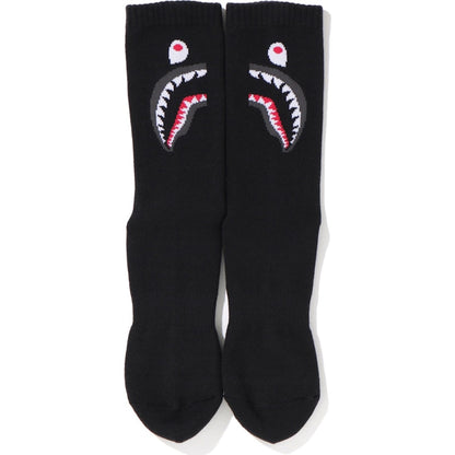 BAPE 2nd Shark Socks Black