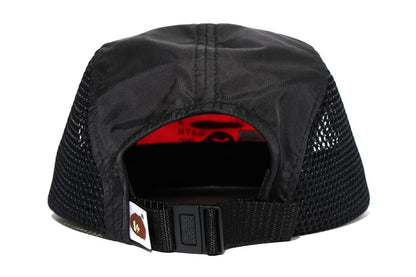 BAPE 2tone Mesh Jet Cap Red
