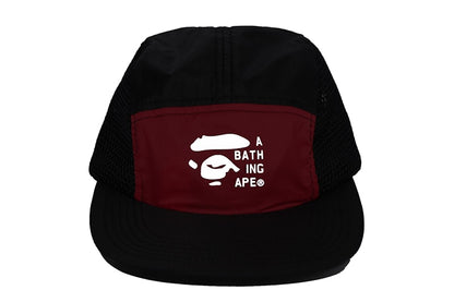 BAPE 2tone Mesh Jet Cap Red