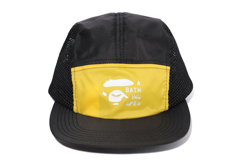 BAPE 2tone Mesh Jet Cap Yellow
