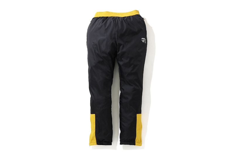 BAPE 2tone Track Pants Yellow