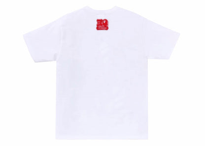 BAPE 30th Anniversary I Tee White/Red