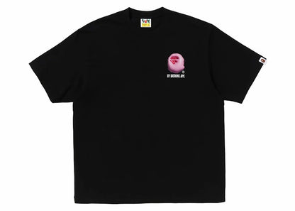 BAPE 3D Art Ape Head Relaxed Fit Tee Black