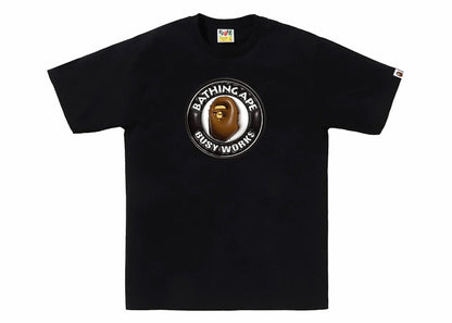 BAPE 3D Busy Works Tee Black