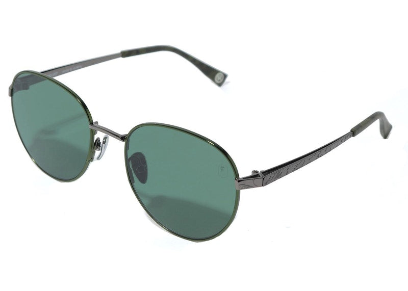 BAPE 4 Sunglasses Silver