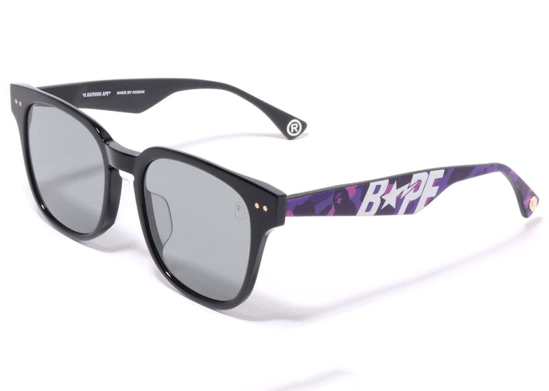 BAPE 5 Sunglasses Purple