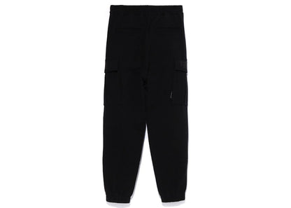 BAPE 6 Pocket Relaxed Fit Sweatpants Black