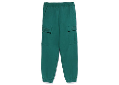 BAPE 6 Pocket Relaxed Fit Sweatpants Green