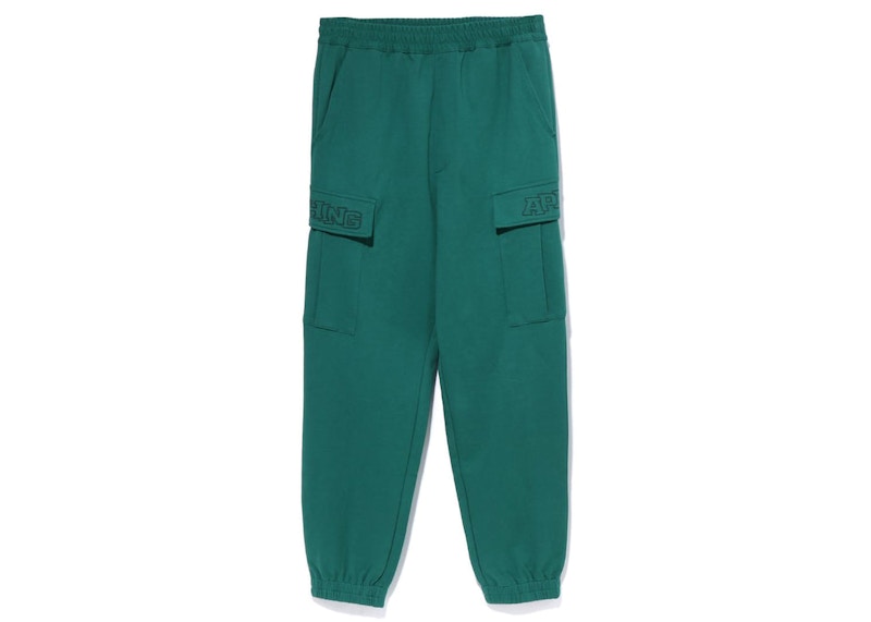 BAPE 6 Pocket Relaxed Fit Sweatpants Green