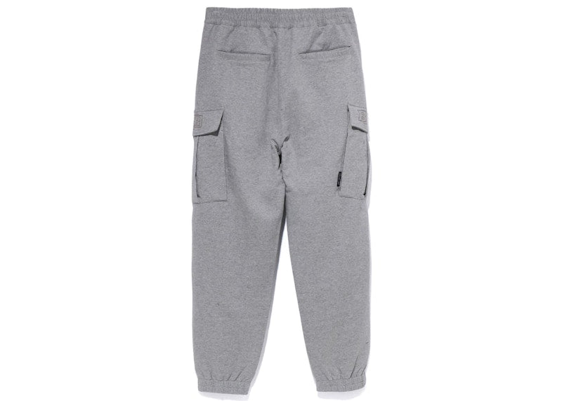 BAPE 6 Pocket Relaxed Fit Sweatpants Grey