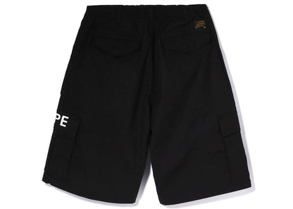 BAPE 6 Pocket Wide Fit Shorts Black