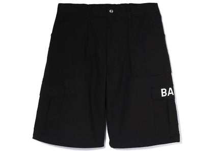 BAPE 6 Pocket Wide Fit Shorts Black