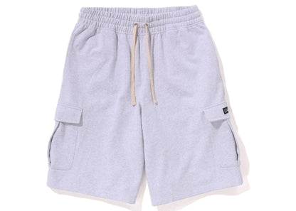 BAPE 6 Pocket Wide Fit Sweat Shorts Grey